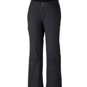 COLUMBIA Black Ski Snow Pants Size S Regular